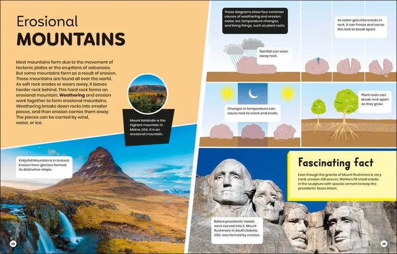 DK Super Planet Mountains US - Hardback