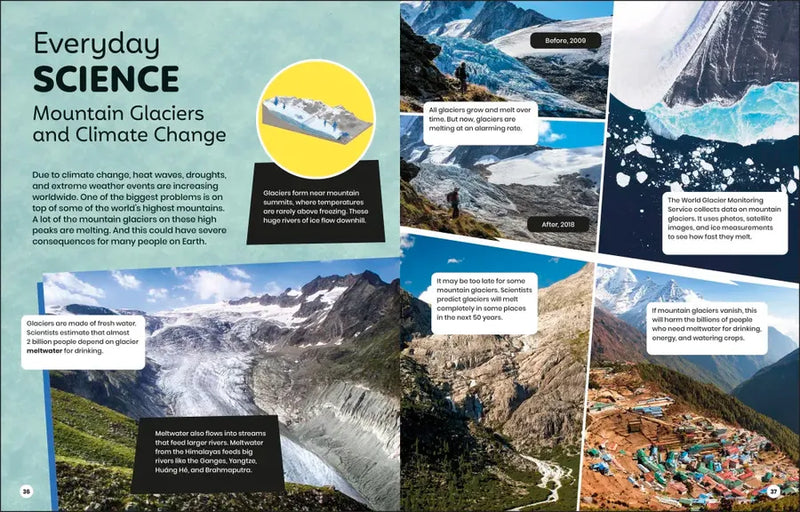 DK Super Planet Mountains US - Hardback