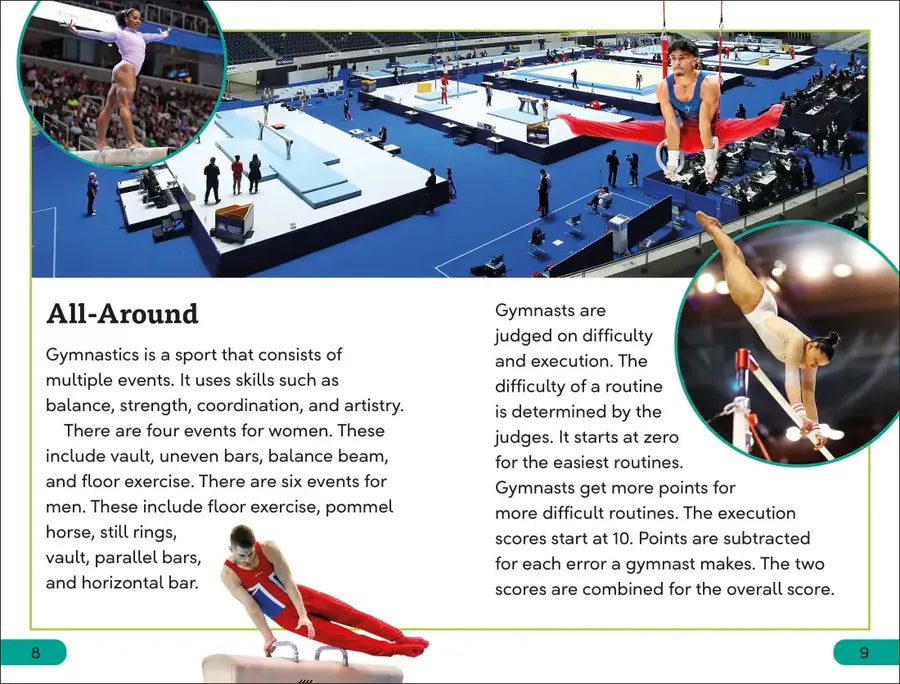 DK Super Readers Level 3 Gymnastics US - Hardback