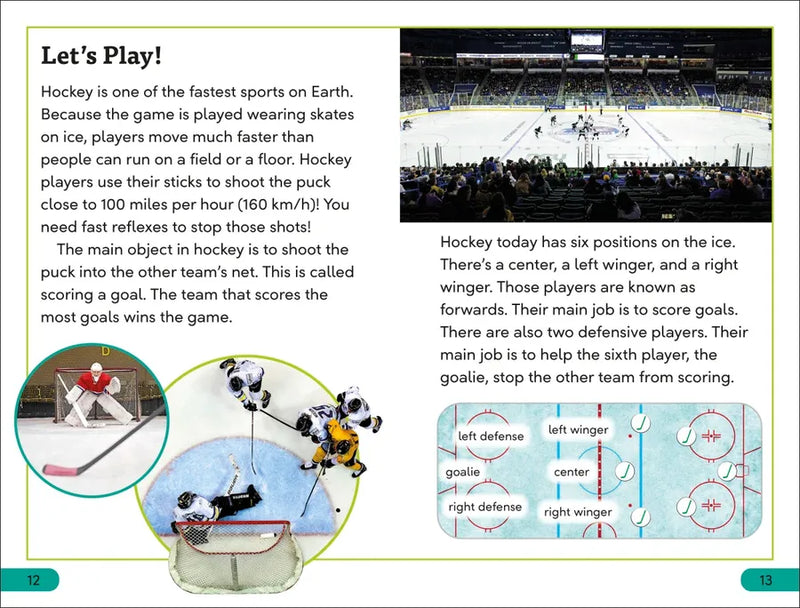 DK Super Readers Level 3 Ice Hockey US - Paperback / softback