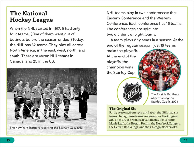 DK Super Readers Level 3 Ice Hockey US - Hardback