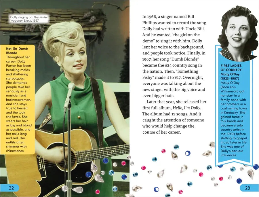 DK Super Readers Level 4 Dolly Parton US - Hardback