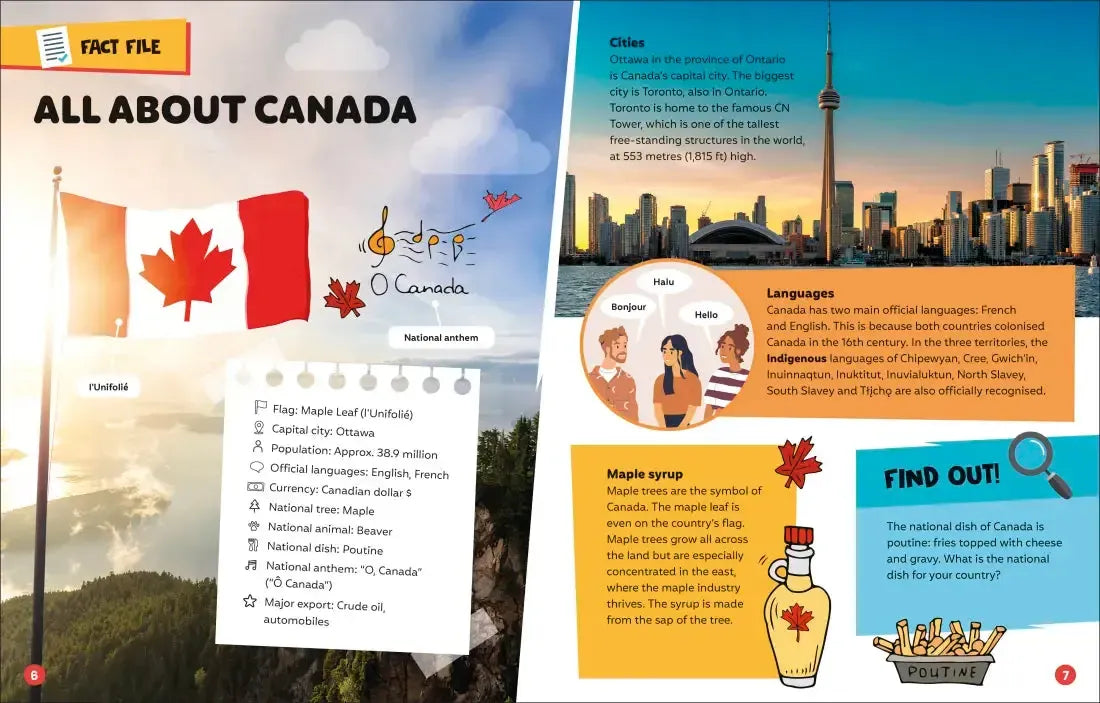 DK Super World: Canada US - Paperback / softback