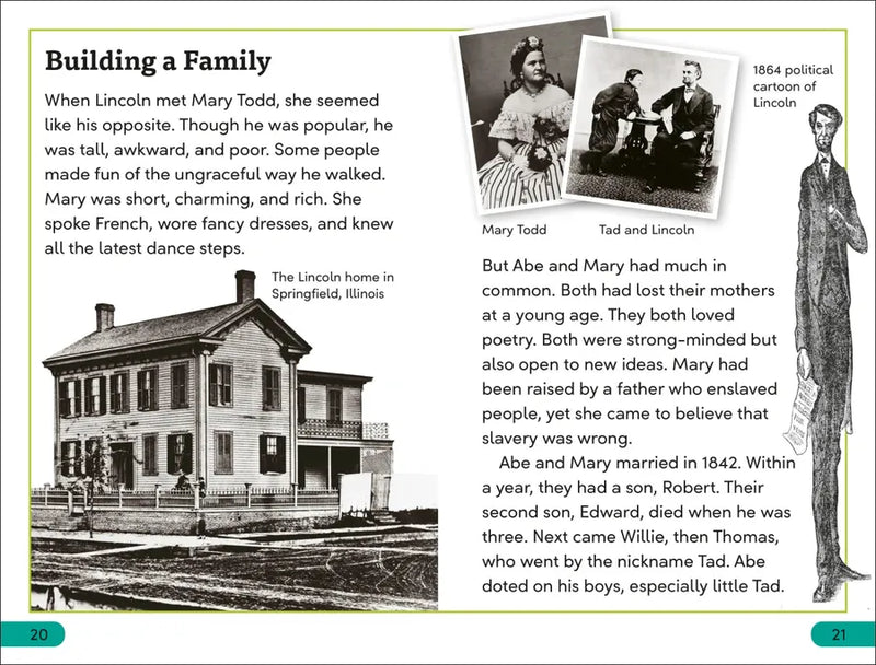 DK Super Readers Level 3 Abraham Lincoln US - Hardback