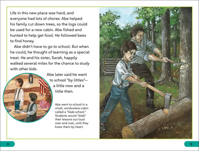 DK Super Readers Level 3 Abraham Lincoln US - Hardback