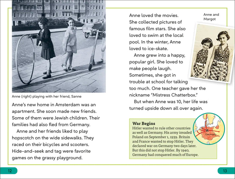 DK Super Readers Level 3 Anne Frank US - Paperback / softback