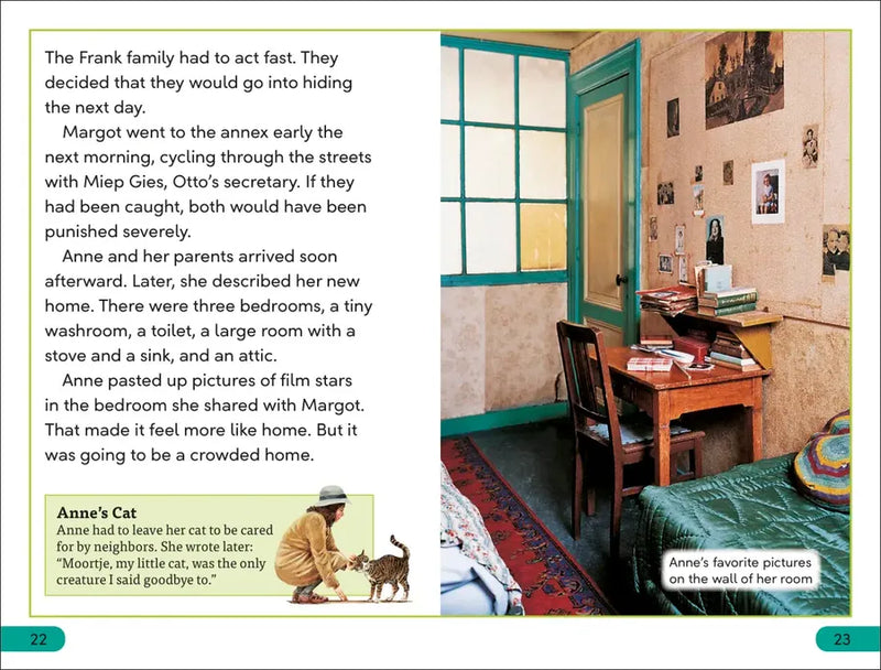 DK Super Readers Level 3 Anne Frank US - Paperback / softback