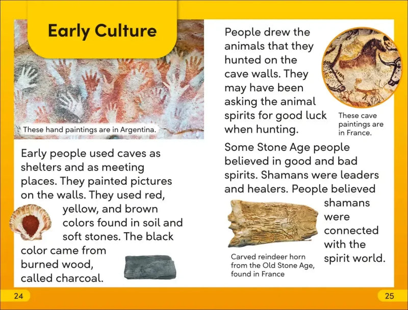 DK Super Readers Level 2 Life in the Stone Age US - Hardback