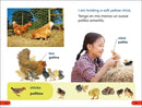 DK Super Readers Pre-Level Spanish Bilingual A Day at the Petting Zoo – Un día en el zoológico interactivo US - Hardback