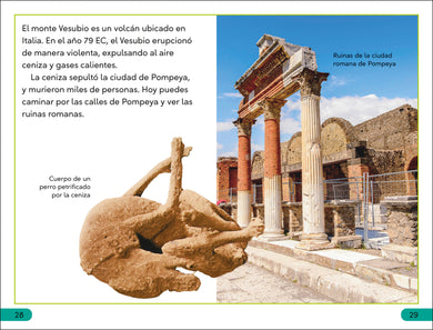 DK Super Readers Level 3 Spanish Translation Eruption - ¡Erupción! interior 5 (ISBN 9780593966648)