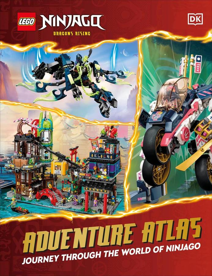 LEGO Ninjago Dragons Rising Adventure Atlas-Children’s / Teenage general interest: Hobbies/ quizzes/ toys and games-買書書 BuyBookBook
