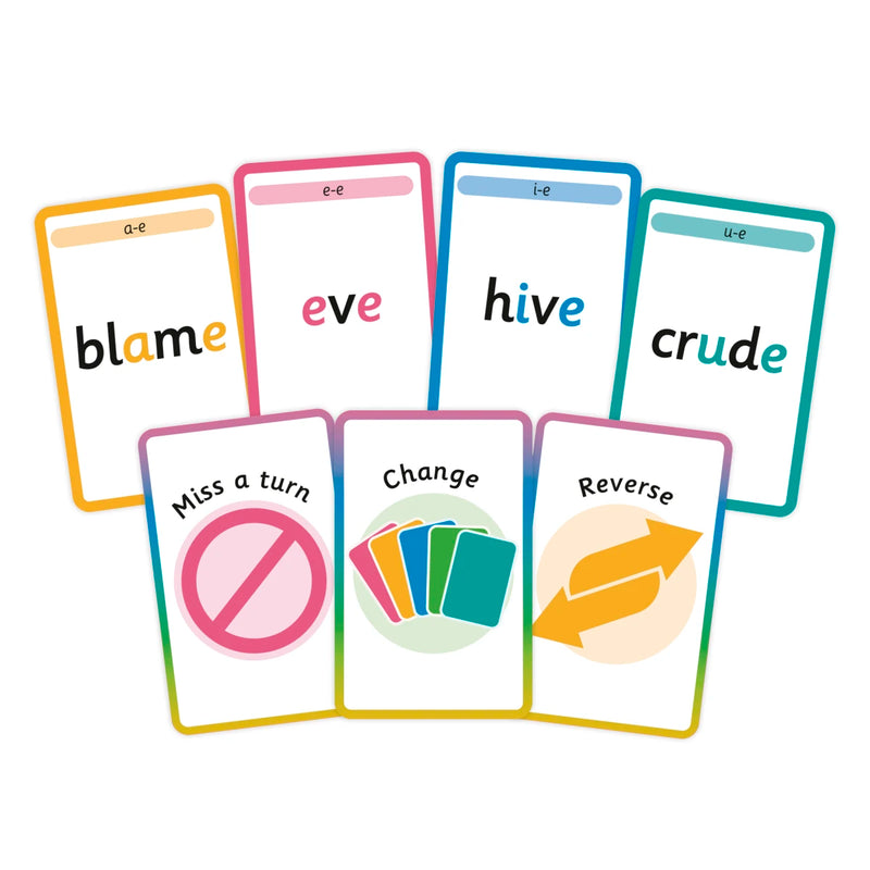 DK Super Phonics VCe Spellings Card Game US - Cards