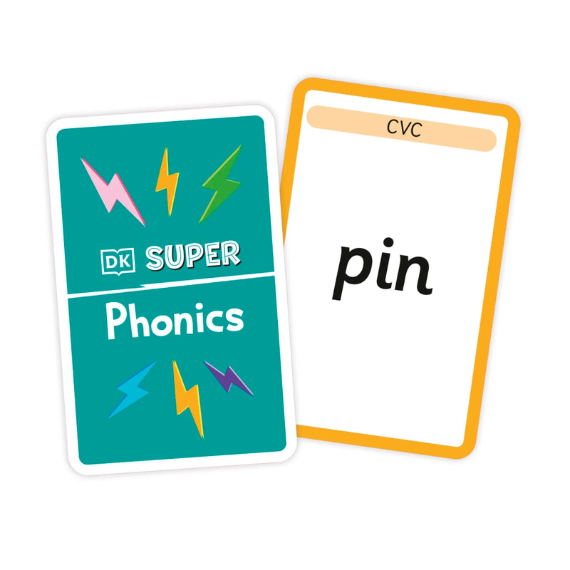 DK Super Phonics Sound Blends Card Game US - Cards