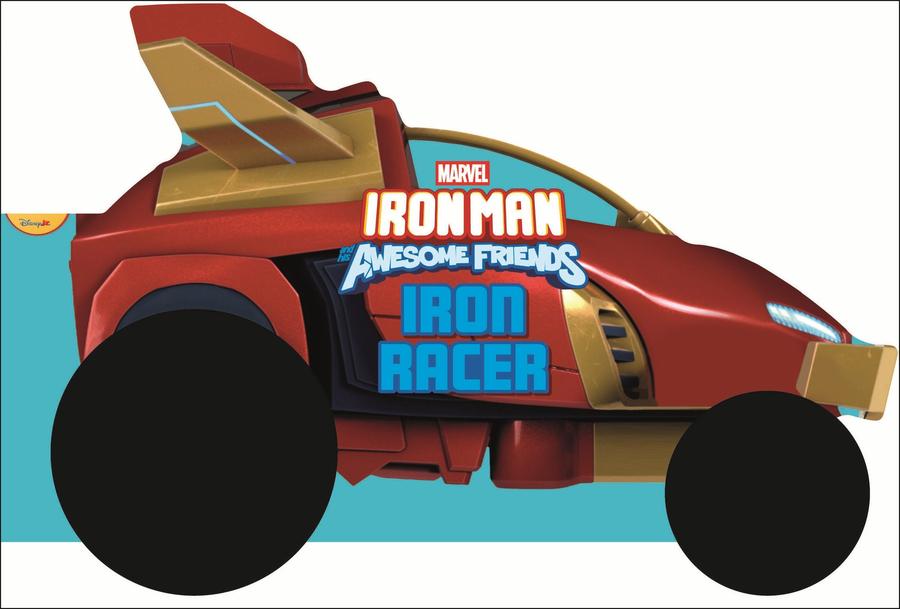 Marvel Iron Man and his Awesome Friends Iron Racer