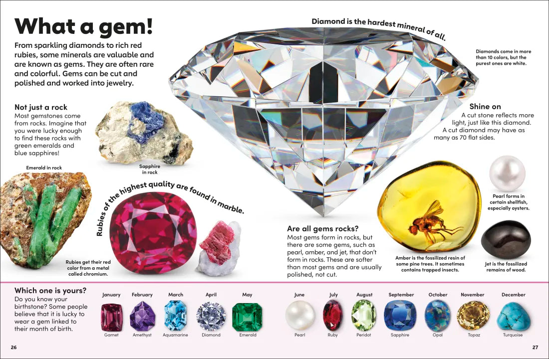Eyewonder Rocks and Minerals US - Hardback