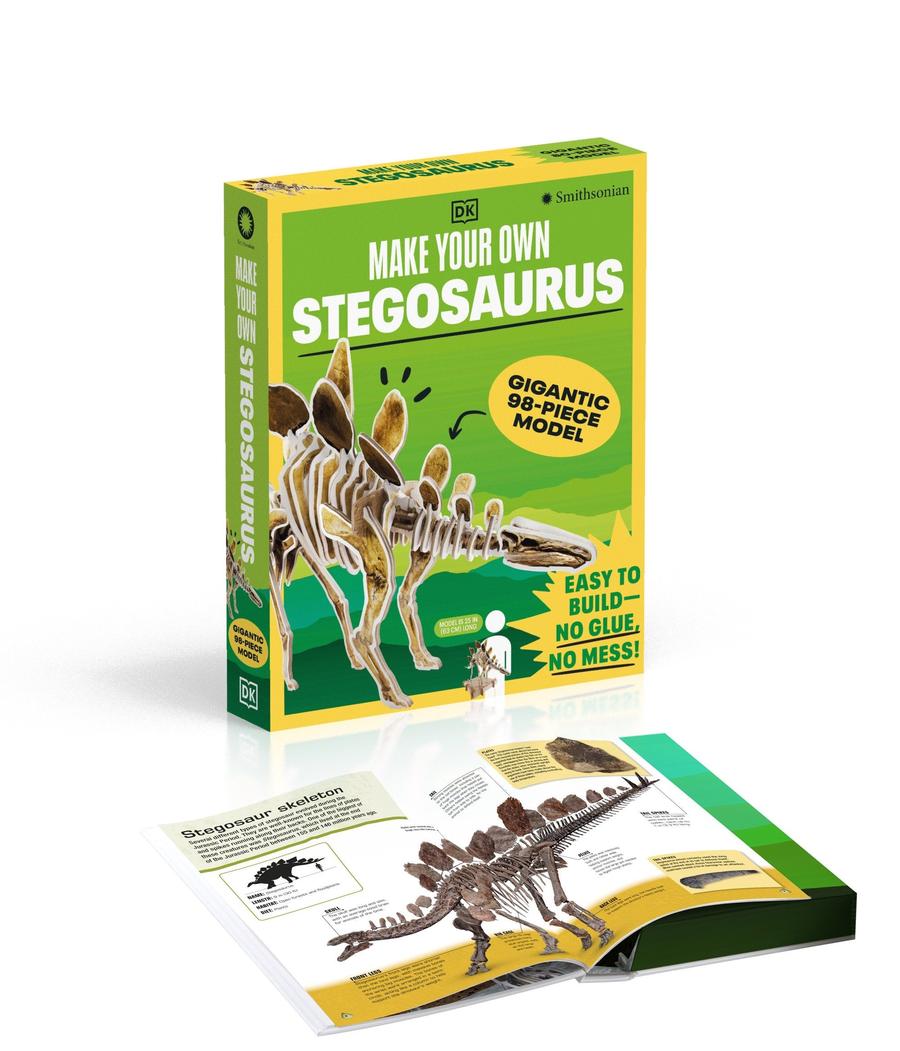 Make Your Own Stegosaurus-Children’s / Teenage general interest: Nature and animals-買書書 BuyBookBook