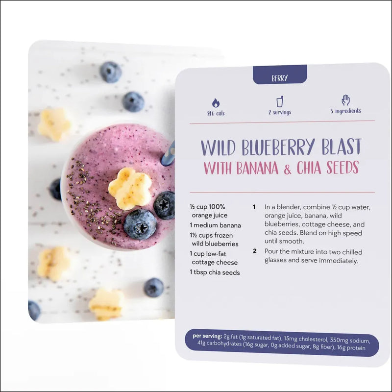 Healthy, Quick & Easy Smoothies Deck US - Cards