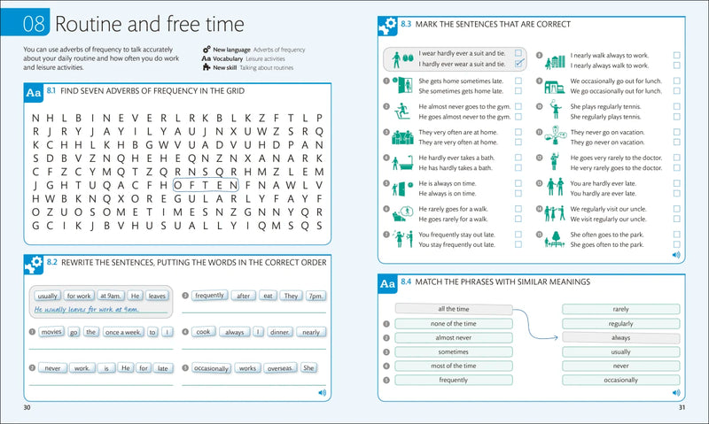 English for Everyone Practice Book Level 3 Intermediate US - Paperback / softback