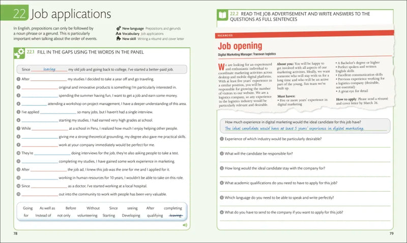 English for Everyone Practice Book Level 4 Advanced US - Paperback / softback
