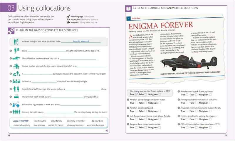 English for Everyone Practice Book Level 4 Advanced US - Paperback / softback