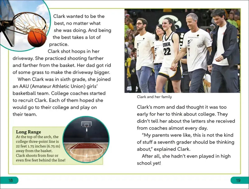 DK Super Readers Level 3 Caitlin Clark US - Paperback / softback