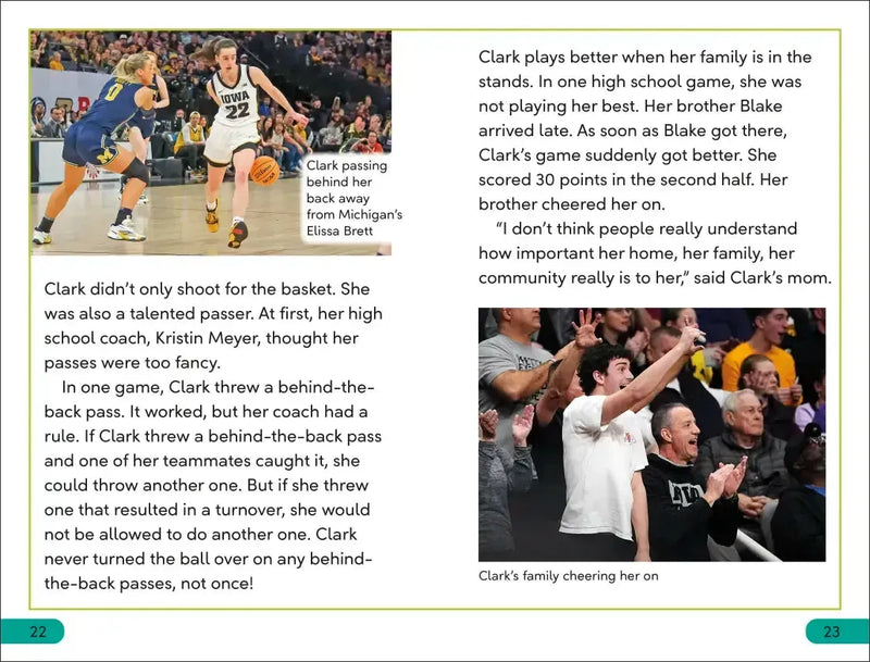 DK Super Readers Level 3 Caitlin Clark US - Paperback / softback