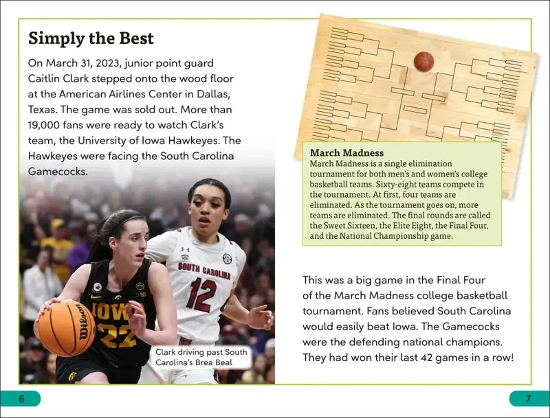 DK Super Readers Level 3 Caitlin Clark US - Paperback / softback