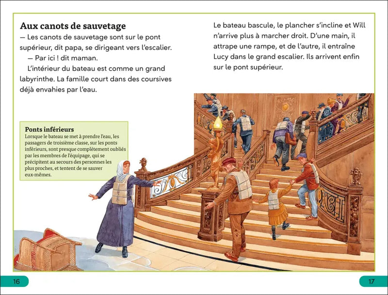 DK Super Readers Level 3 French Translation Titanic - Le Titanic US - Paperback / softback