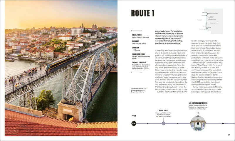 Road Trips in Europe US - Hardback