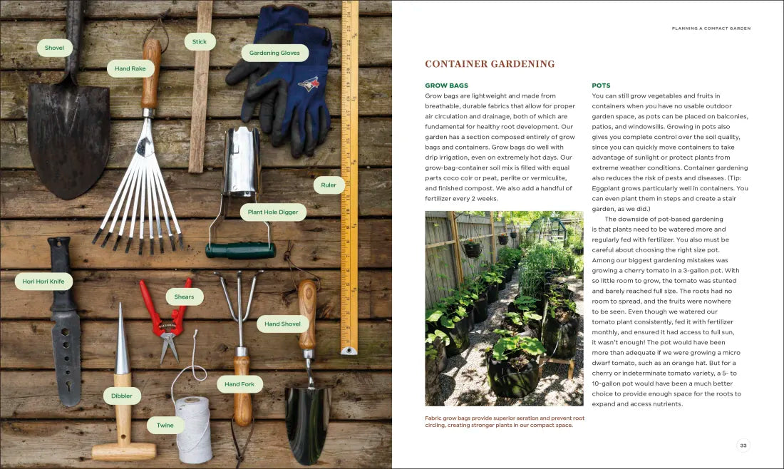 The Compact Garden US - Hardback