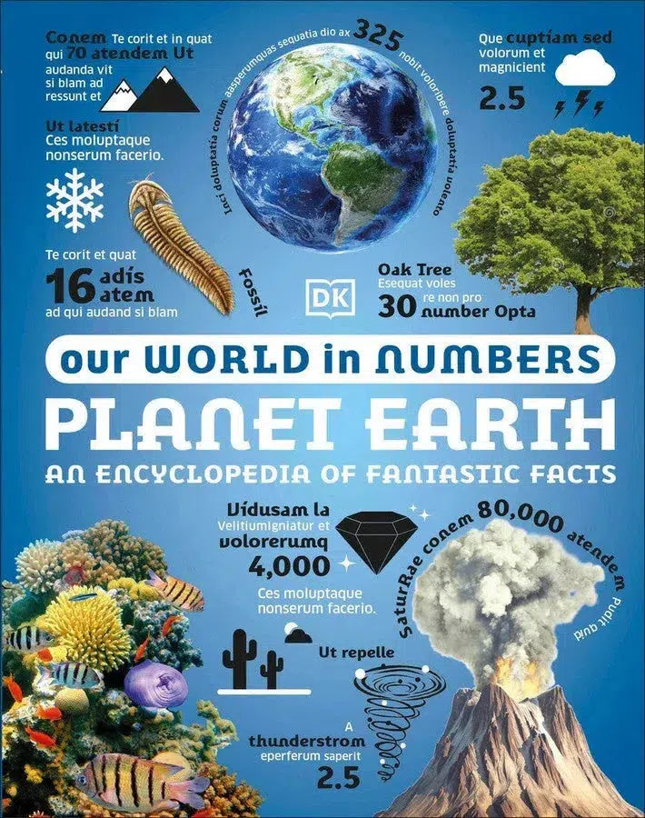 Our World in Numbers: Planet Earth-Children’s / Teenage general interest: Nature and animals-買書書 BuyBookBook