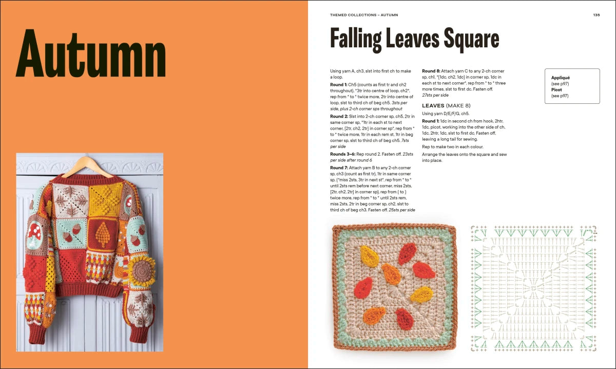 The Granny Square Book US - Hardback