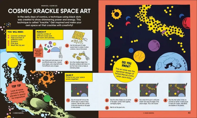 Marvel Crafts US - Hardback