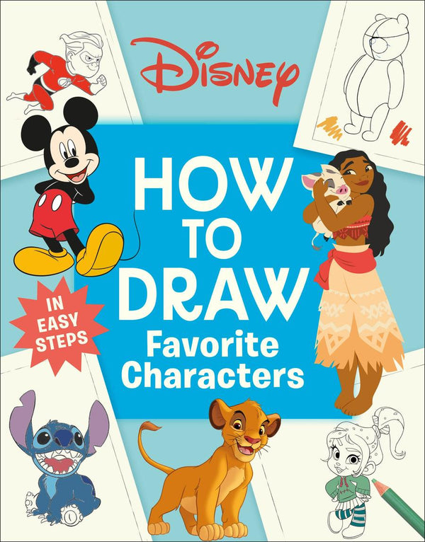 Disney How to Draw Favorite Characters-Children’s / Teenage general interest: Art/ music/ drama and film-買書書 BuyBookBook