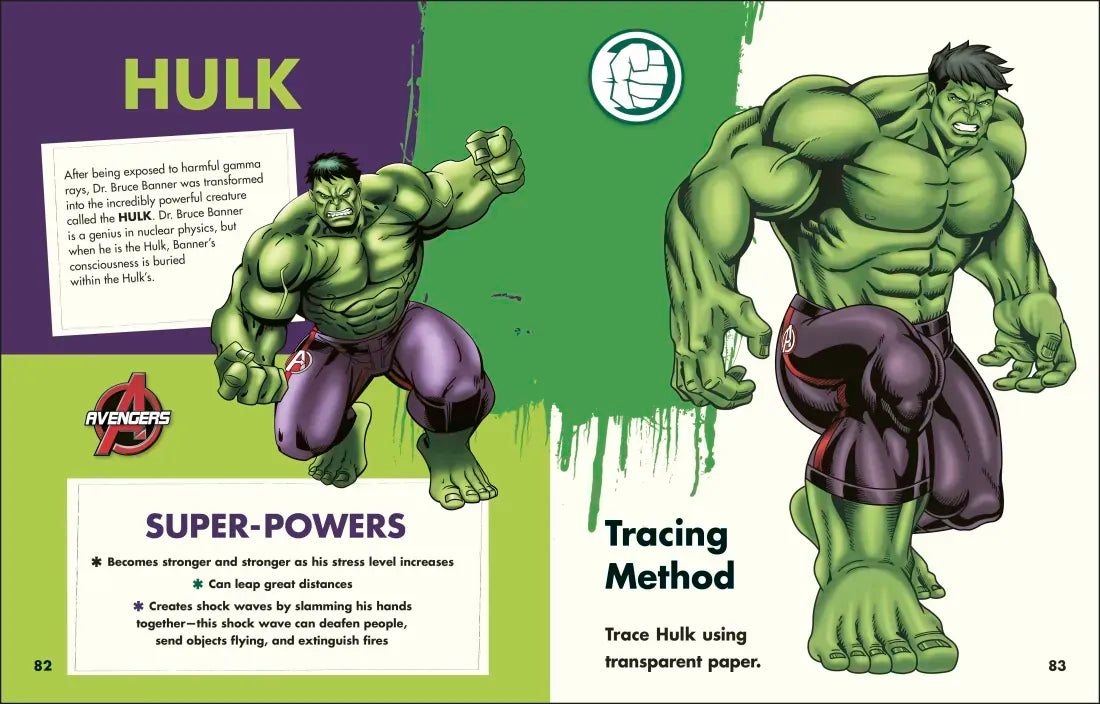 Marvel How to Draw Awesome Characters US - Paperback / softback