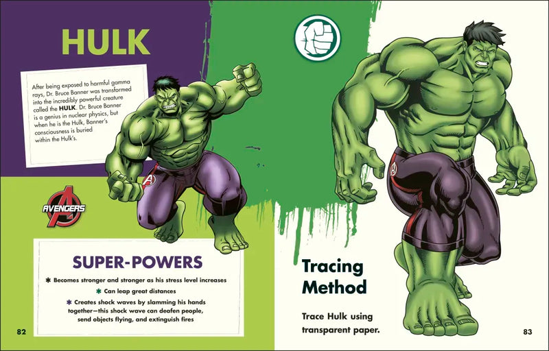 Marvel How to Draw Awesome Characters US - Paperback / softback