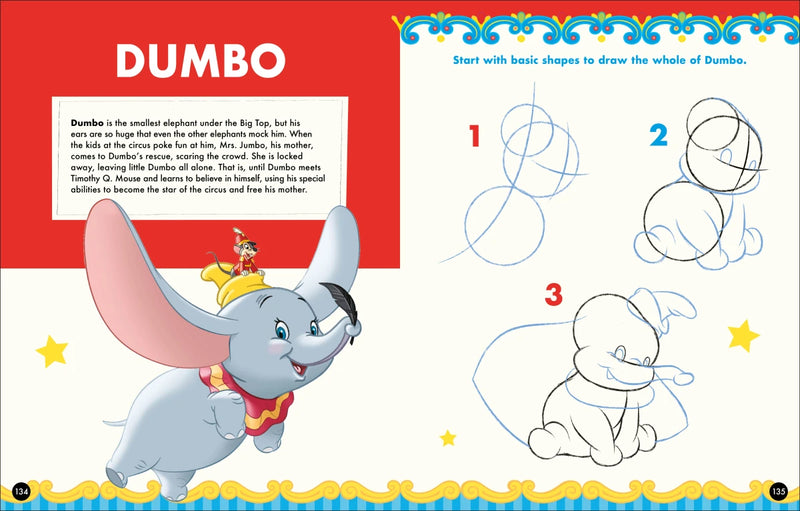 Disney How to Draw Classic Characters US - Paperback / softback