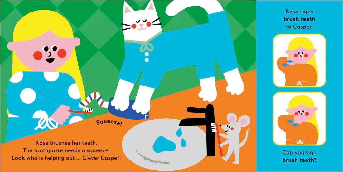 Rose Signs Good Night! US - Board book