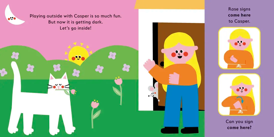 Rose Signs Please and Thank you US - Board book