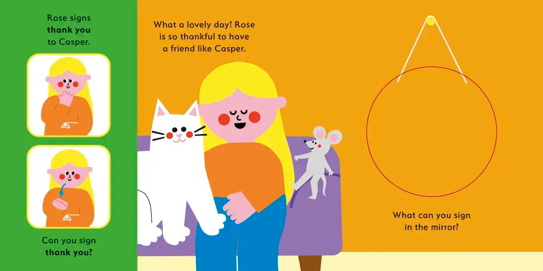 Rose Signs Please and Thank you US - Board book
