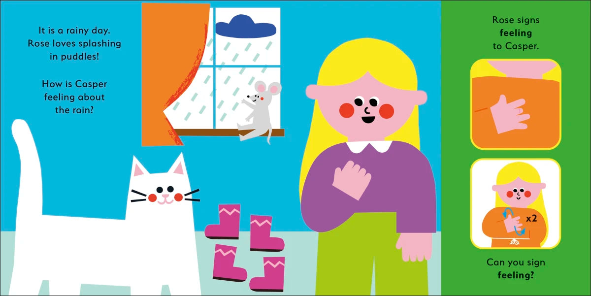 Rose Signs How Do You Feel? US - Board book