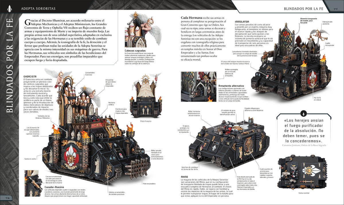 Warhammer 40,000 La guia visual definitiva (The Ultimate Guide) interior 2 (ISBN 9780593969731)