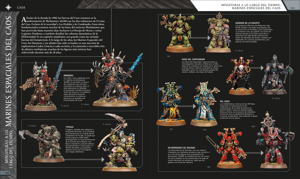 Warhammer 40,000 La guia visual definitiva (The Ultimate Guide) interior 3 (ISBN 9780593969731)