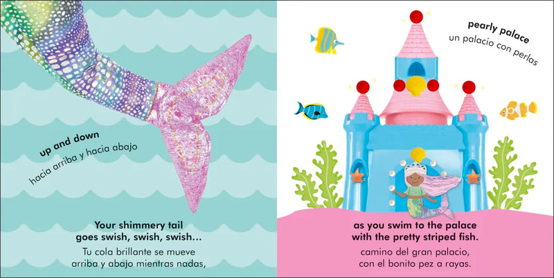 Bilingual Baby Touch and Feel Mermaid / La sirenita US - Board book