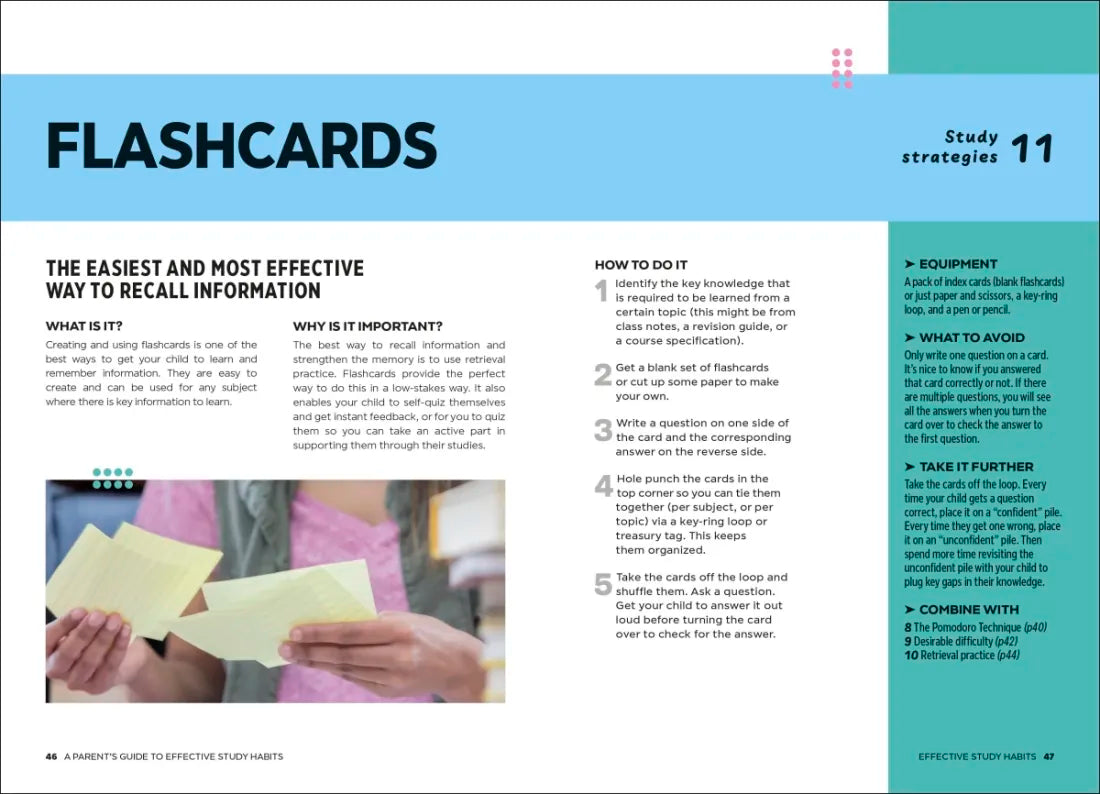 A Parent's Guide to Effective Study Habits US - Paperback / softback