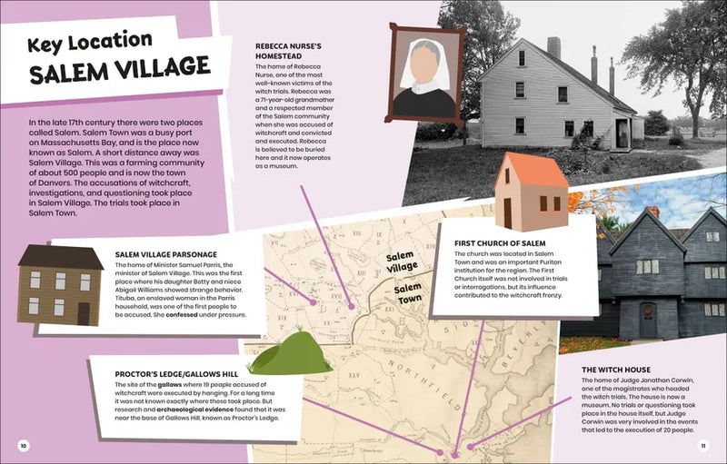 DK Super History Salem Witch Trials US - Paperback / softback