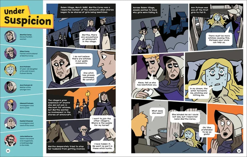 DK Super History Salem Witch Trials US - Paperback / softback