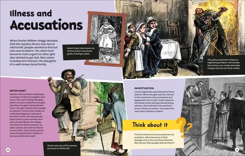 DK Super History Salem Witch Trials US - Hardback