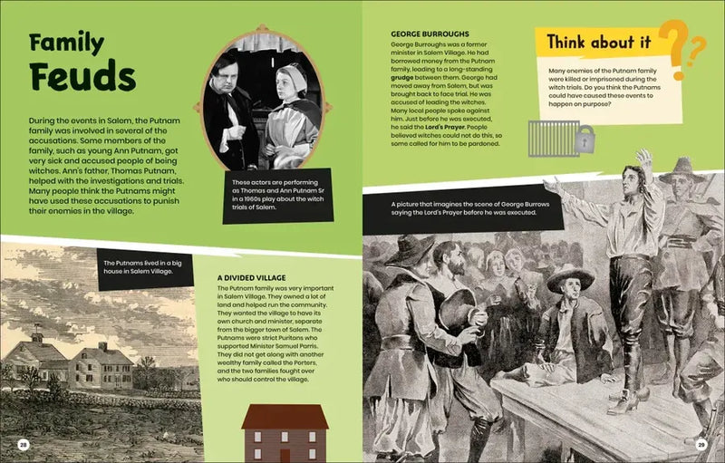 DK Super History Salem Witch Trials US - Hardback