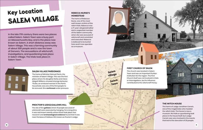 DK Super History Salem Witch Trials US - Hardback